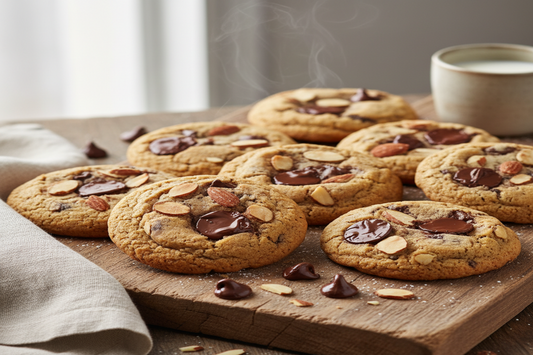 Almond Chocochip Cookies